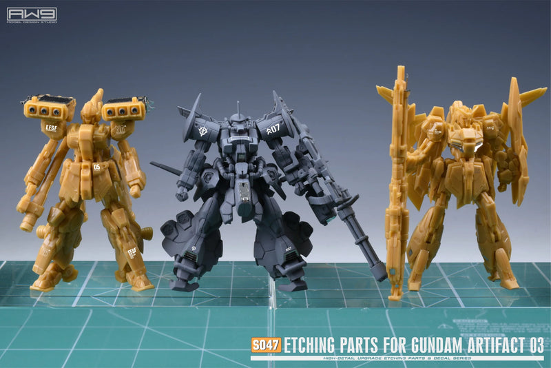 Madworks S047 Etching Parts for Gundam Artifacts 03 Detail-up Parts and Decals