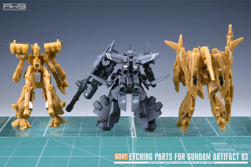 Madworks S047 Etching Parts for Gundam Artifacts 03 Detail-up Parts and Decals