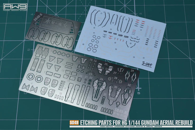 Madworks S049 Etching Parts for High Grade (HG) Gundam Aerial Rebuild