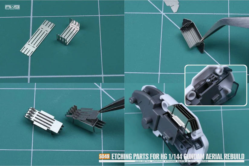 Madworks S049 Etching Parts for High Grade (HG) Gundam Aerial Rebuild