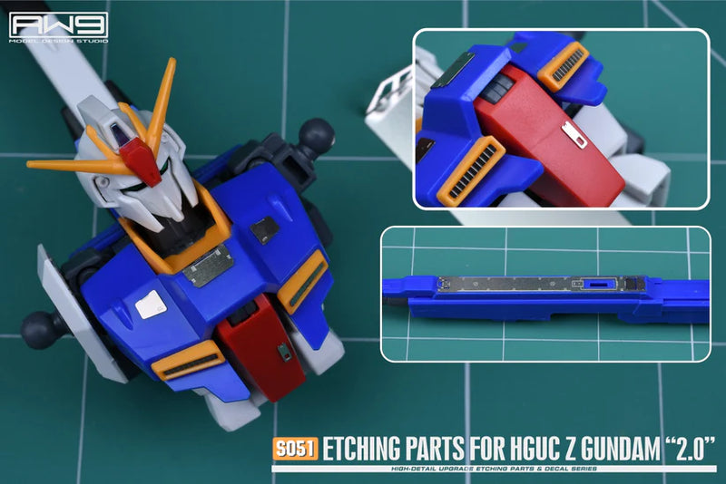Madworks S051 Etching Parts for HGUC MSZ-006 Zeta Gundam (Revive)