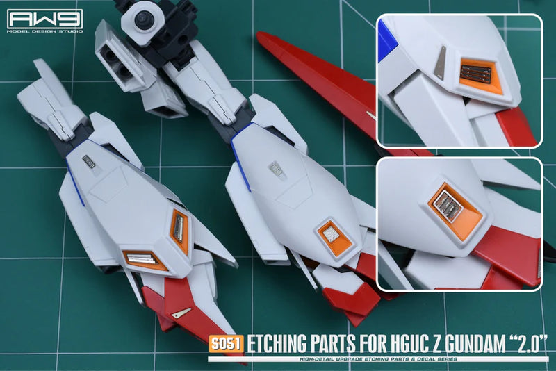Madworks S051 Etching Parts for HGUC MSZ-006 Zeta Gundam (Revive)