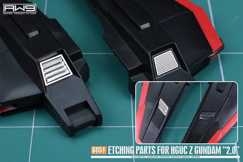 Madworks S051 Etching Parts for HGUC MSZ-006 Zeta Gundam (Revive)