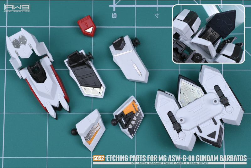 Madworks S052 Etching Parts for Master Grade (MG) 1/100 ASW-G-08 Gundam Barbatos