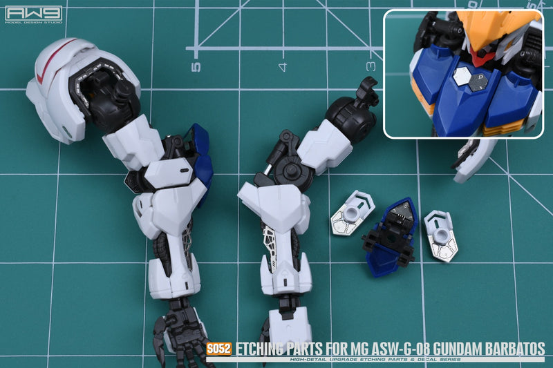 Madworks S052 Etching Parts for Master Grade (MG) 1/100 ASW-G-08 Gundam Barbatos