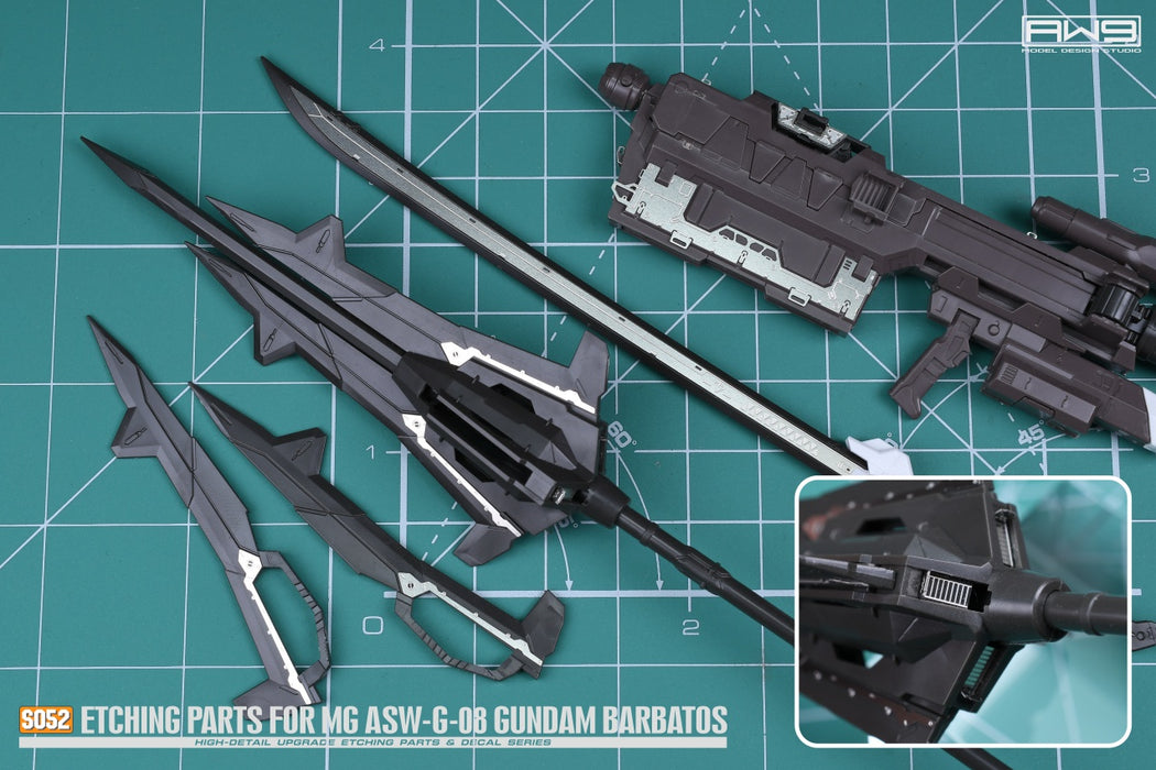 Madworks S52 Etching Parts for Master Grade (MG) 1/100 ASW-G-08 Gundam Barbatos