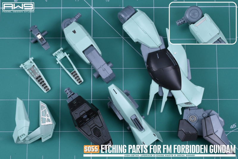 Madworks S055 Etching Parts for Full Mechanics GAT-X252 Forbidden Gundam