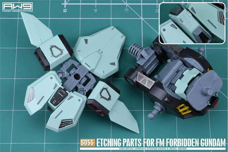Madworks S055 Etching Parts for Full Mechanics GAT-X252 Forbidden Gundam