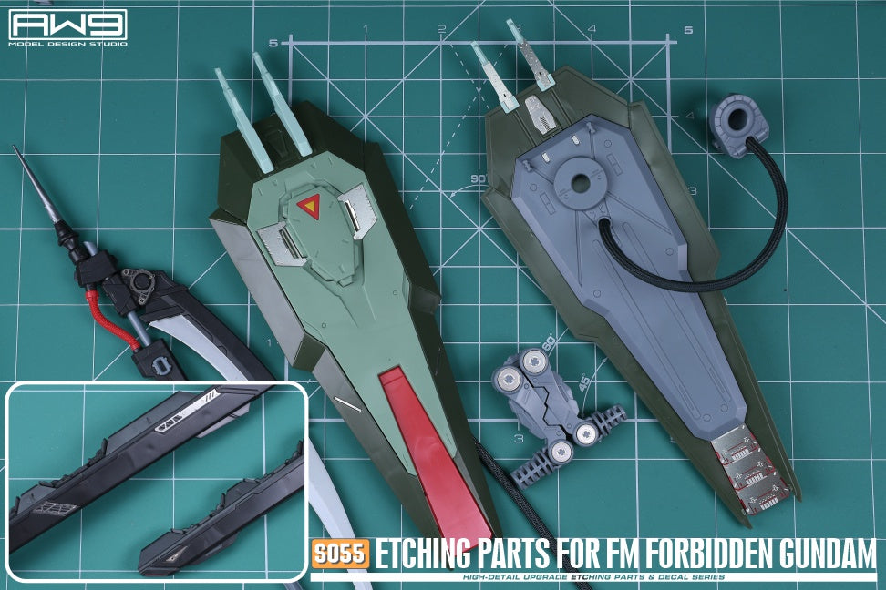 Madworks S055 Etching Parts for Full Mechanics GAT-X252 Forbidden Gundam