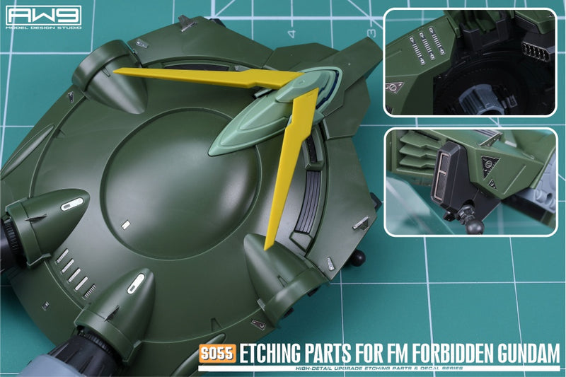 Madworks S055 Etching Parts for Full Mechanics GAT-X252 Forbidden Gundam