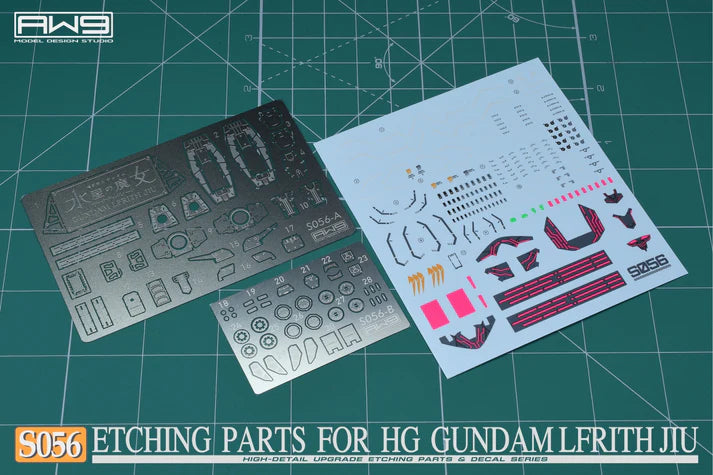 Madworks S056 Etching Parts for High Grade (HG) Gundam Lfrith Jiu