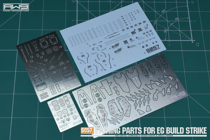 Madworks S057 Etching Parts for Entry Grade Build Strike Gundam Exceed Galaxy