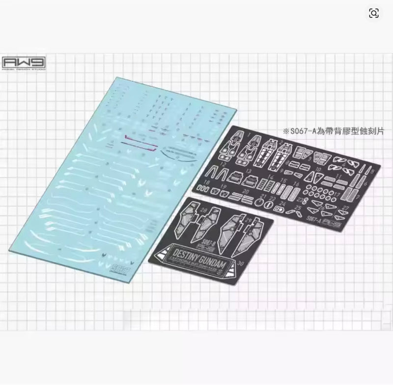 Madworks S067 Etching Parts for HGCE 1/144 Destiny Gundam Spec II