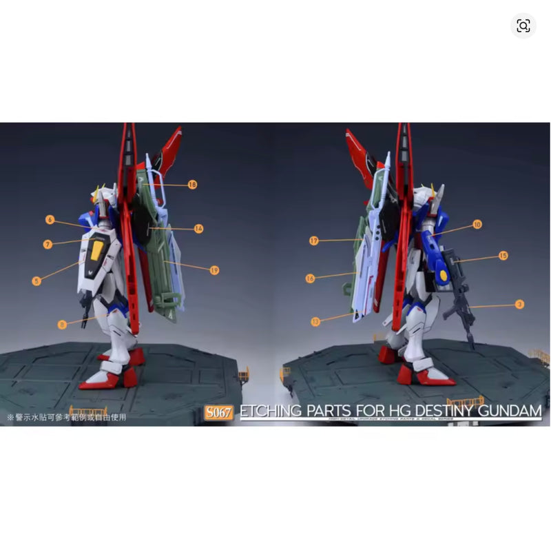 Madworks S067 Etching Parts for HGCE 1/144 Destiny Gundam Spec II