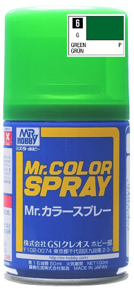 Mr.Color Spray S06 - Green (Gloss/Primary)