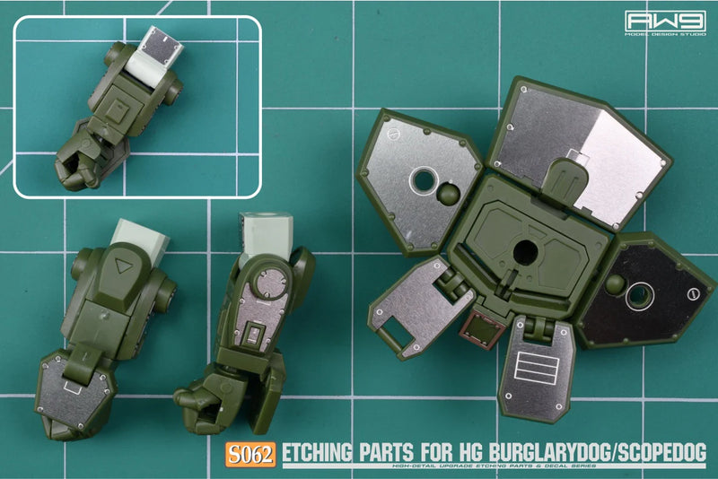 Madworks S062 Etching Parts for HG Votoms ATM-09-DD Burglarydog