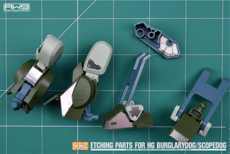 Madworks S062 Etching Parts for HG Votoms ATM-09-DD Burglarydog