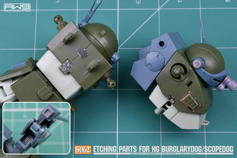 Madworks S062 Etching Parts for HG Votoms ATM-09-DD Burglarydog
