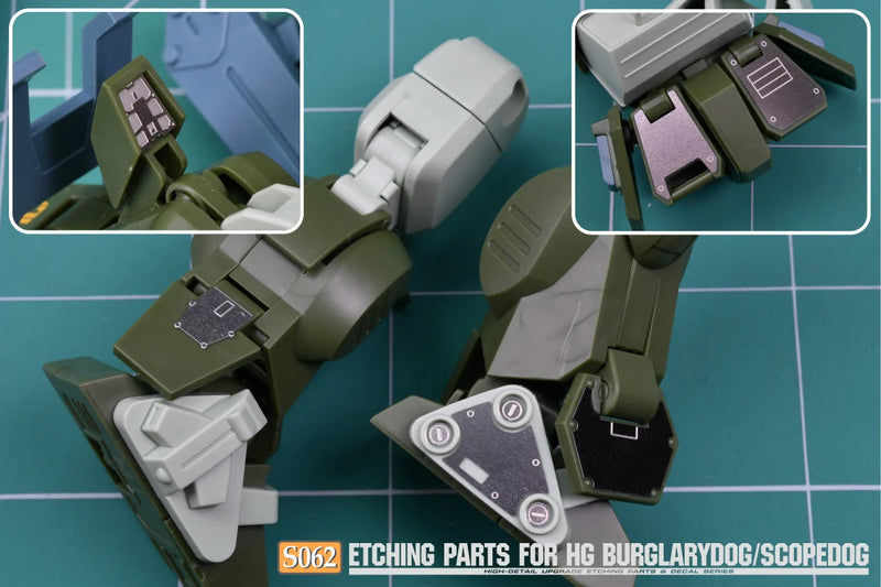 Madworks S062 Etching Parts for HG Votoms ATM-09-DD Burglarydog