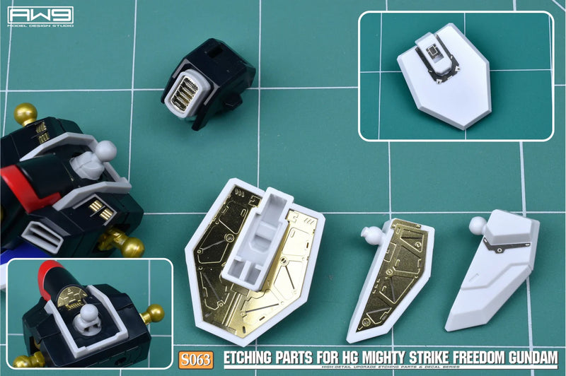 Madworks S063G Etching Parts for HGCE ZGMF/A-262PD-P Mighty Strike Freedom Gundam
