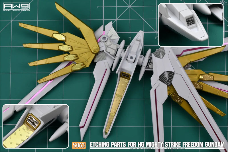 Madworks S063G Etching Parts for HGCE ZGMF/A-262PD-P Mighty Strike Freedom Gundam