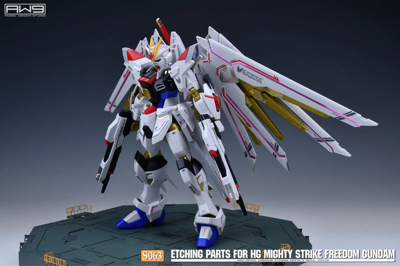 Madworks S063G Etching Parts for HGCE ZGMF/A-262PD-P Mighty Strike Freedom Gundam