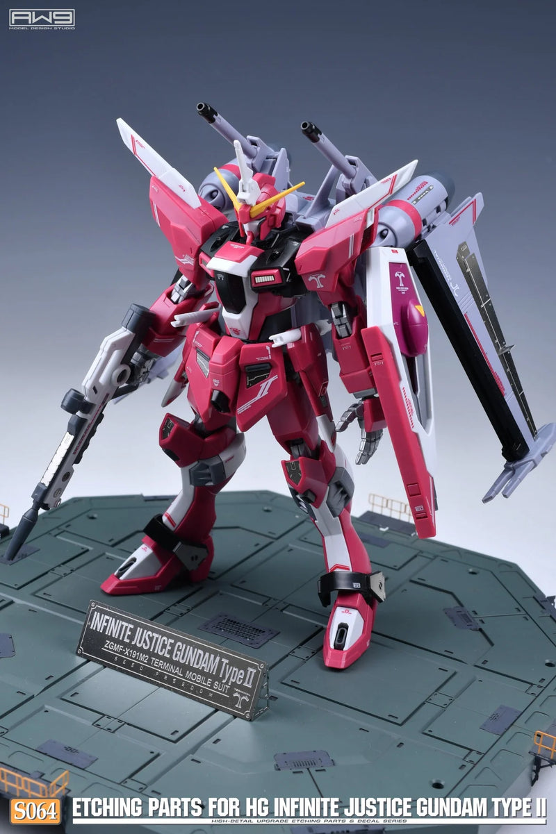 Madworks S064 Etching Parts for HGCE ZGMF-X191M2 Infinite Justice Gundam Type-II