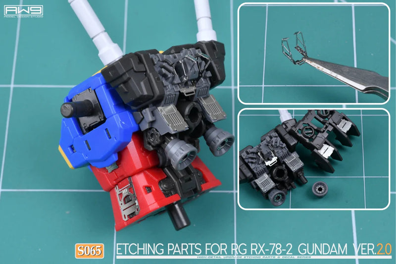 Madworks S065 Etching Parts for RG RX-78-2 Gundam Ver.2.0