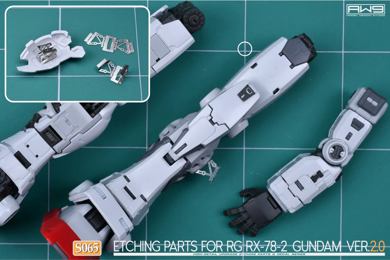 Madworks S065 Etching Parts for RG RX-78-2 Gundam Ver.2.0