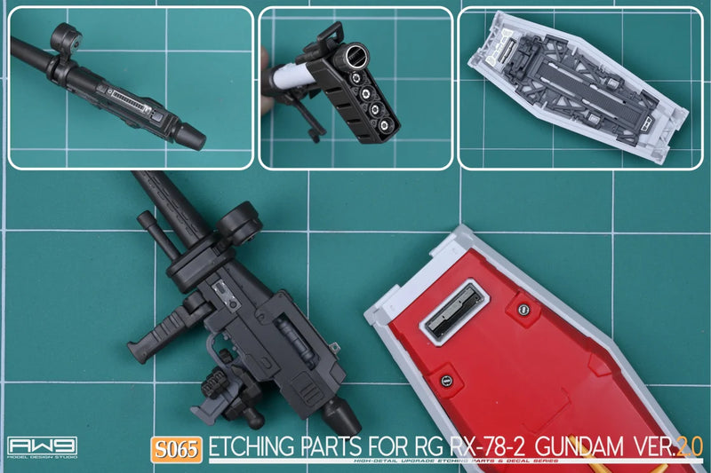 Madworks S065 Etching Parts for RG RX-78-2 Gundam Ver.2.0