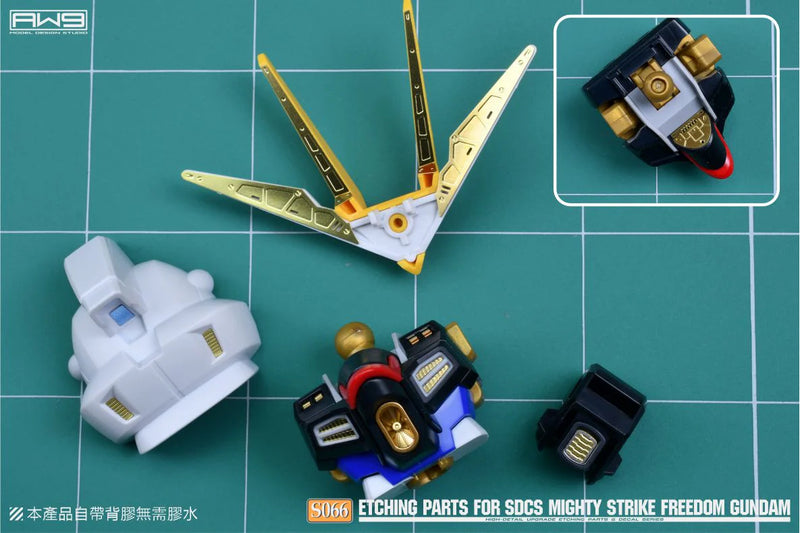 Madworks S066 Etching Parts for SDCS Mighty Strike Freedom Gundam