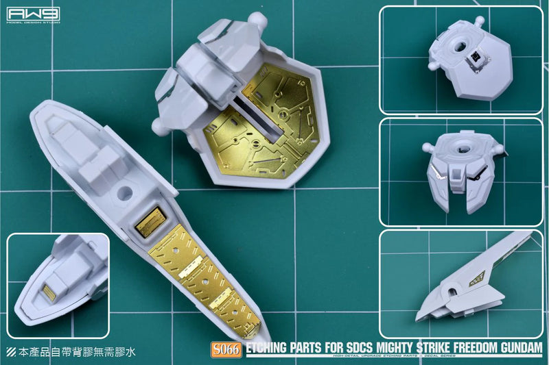Madworks S066 Etching Parts for SDCS Mighty Strike Freedom Gundam