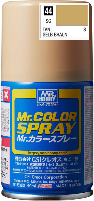 Mr.Color Spray S44 - Tan (Semi-Gloss/Ship)