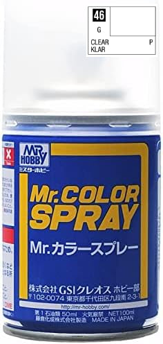Mr.Color Spray S46 - Clear (Gloss/Primary)