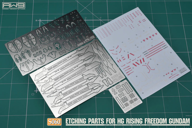 Madworks S060 Etching Parts for HGCE STTS-909 Rising Freedom Gundam