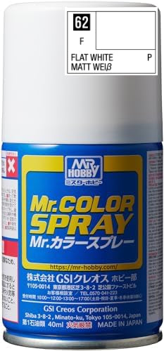 Mr.Color Spray S62 - Flat White (Flat/Primary)