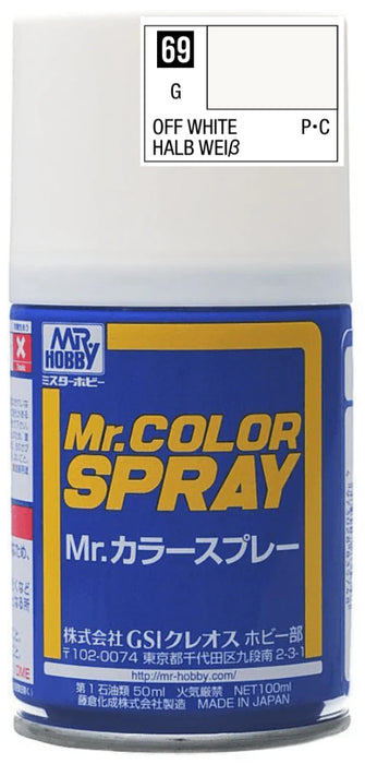 Mr.Color Spray S69 - Off White (Gloss/Primary)