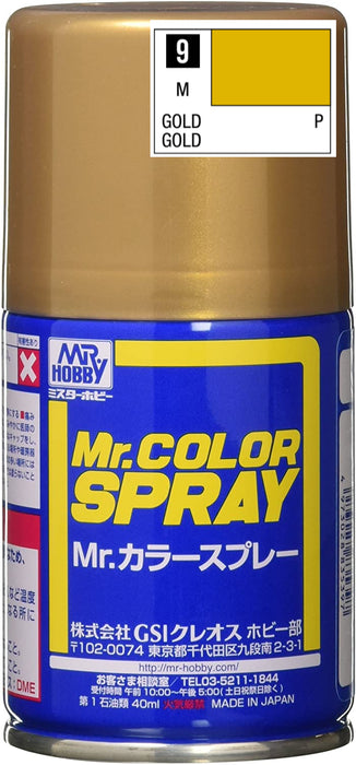 Mr.Color Spray S09 - Gold (Metallic/Primary)