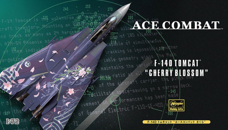 Ace Combat 1/72 F-14D Tomcat "Cherry Blossom" (Hasegawa SP-291)