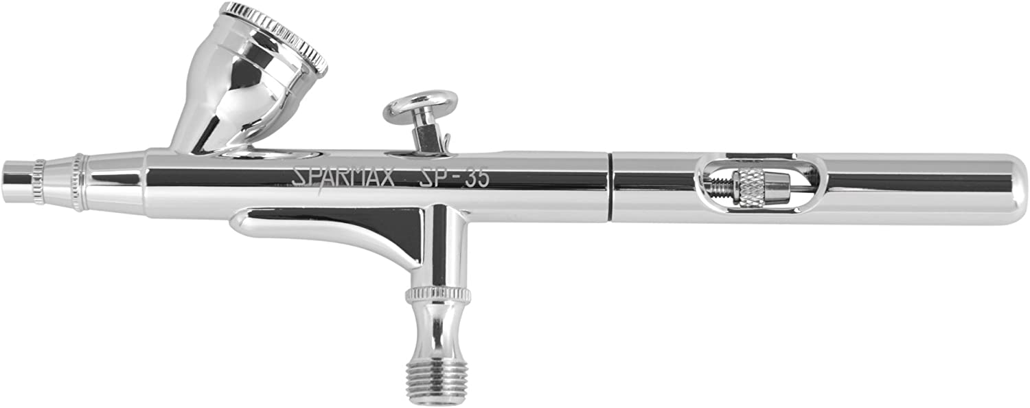 Sparmax SP-35 0.35mm Gravity Feed Dual Action Airbrush