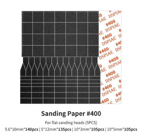 Dspiae Sanding Paper for Reciprocating Sander (MSP-ES01 to 12, MSP-ESS, SP-ES01 to 12)
