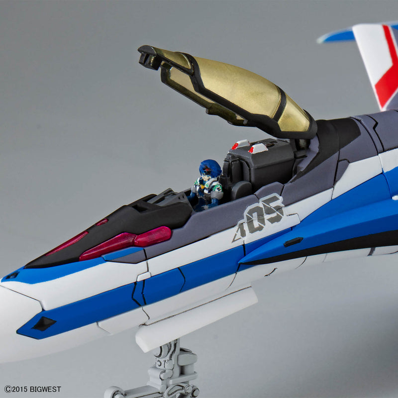 High Grade (HG) Macross Delta 1/100 VF-31J SIEGFRIED (Hayate Immelman Use) Deluxe Set
