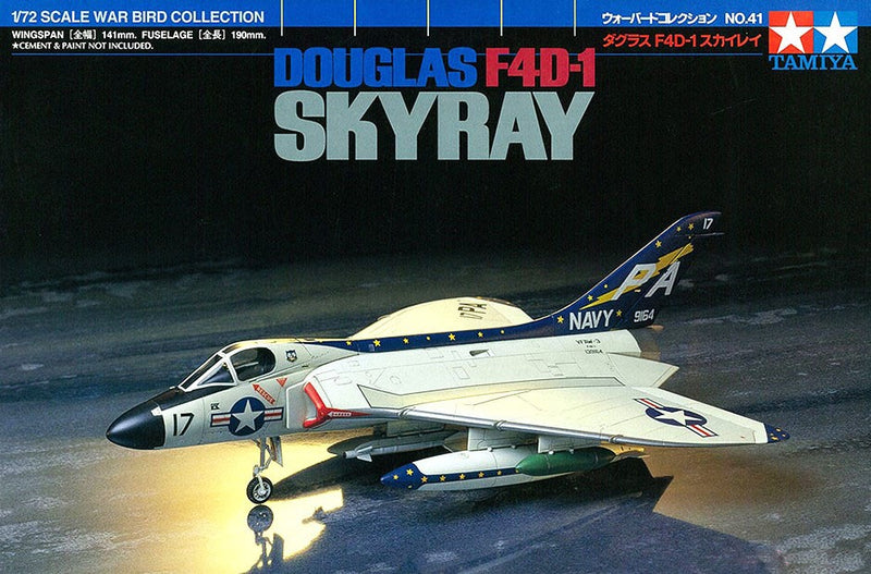 1/72 Douglas F4D-1 SKYRAY (Tamiya War Bird Collection No.41)