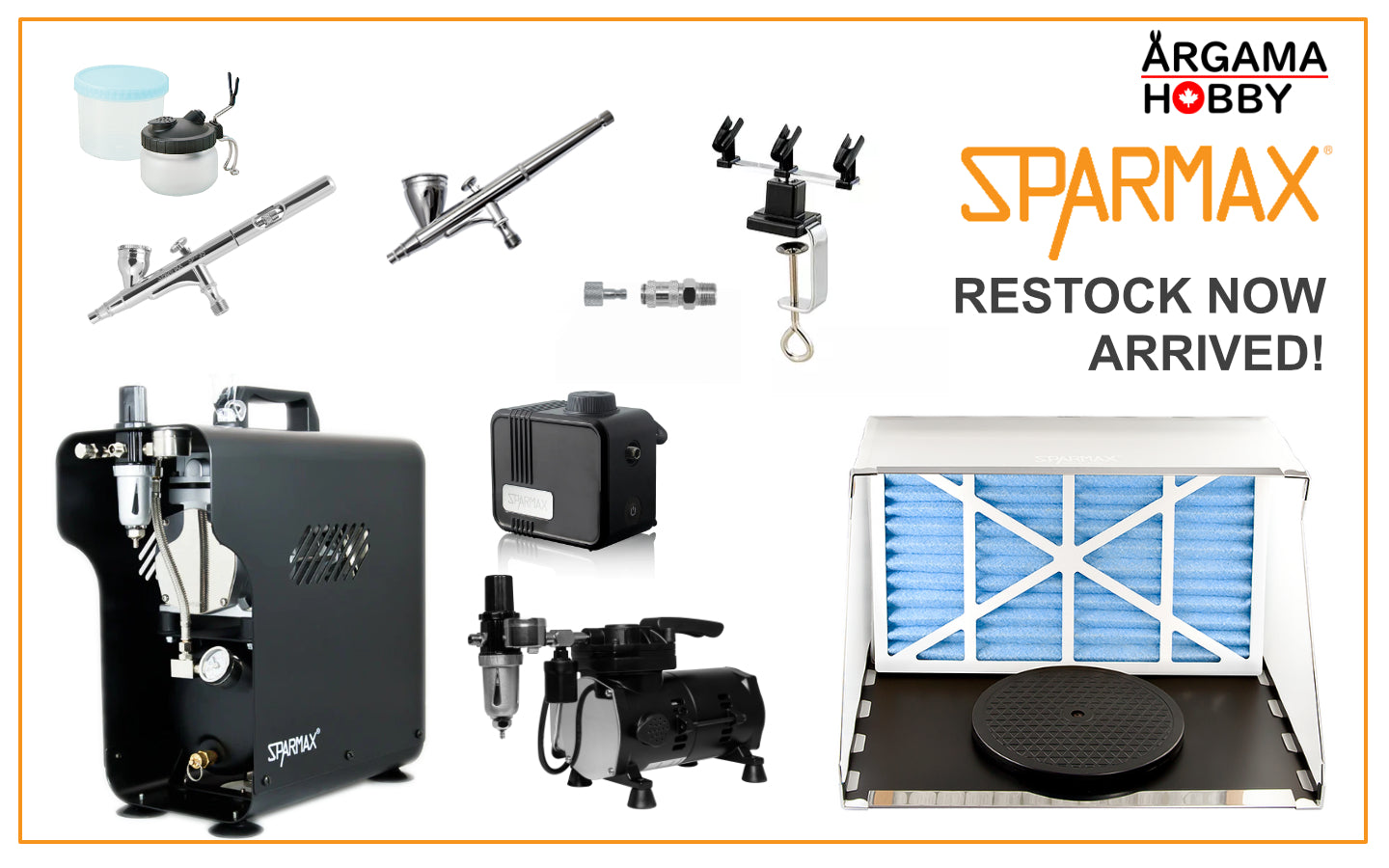 Sparmax - Airbrushes and Compressors