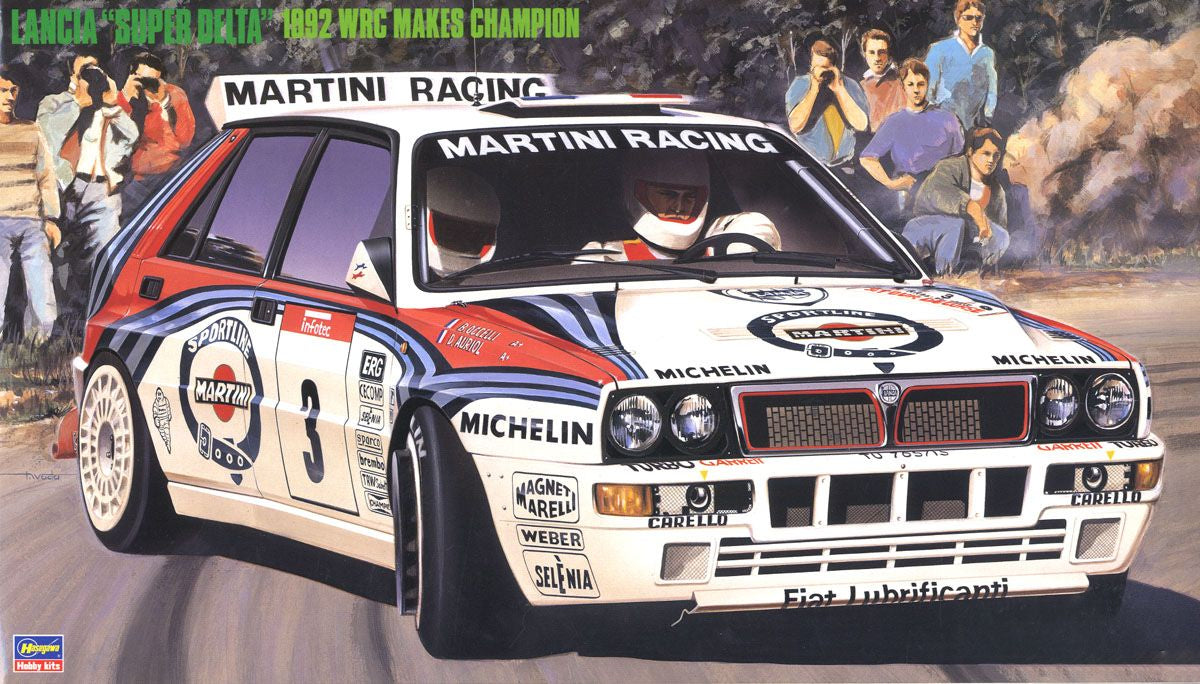 1/24 Lancia Super Delta 1992 WRC Makes Champion (Hasegawa Collection Rally Series CR-15)