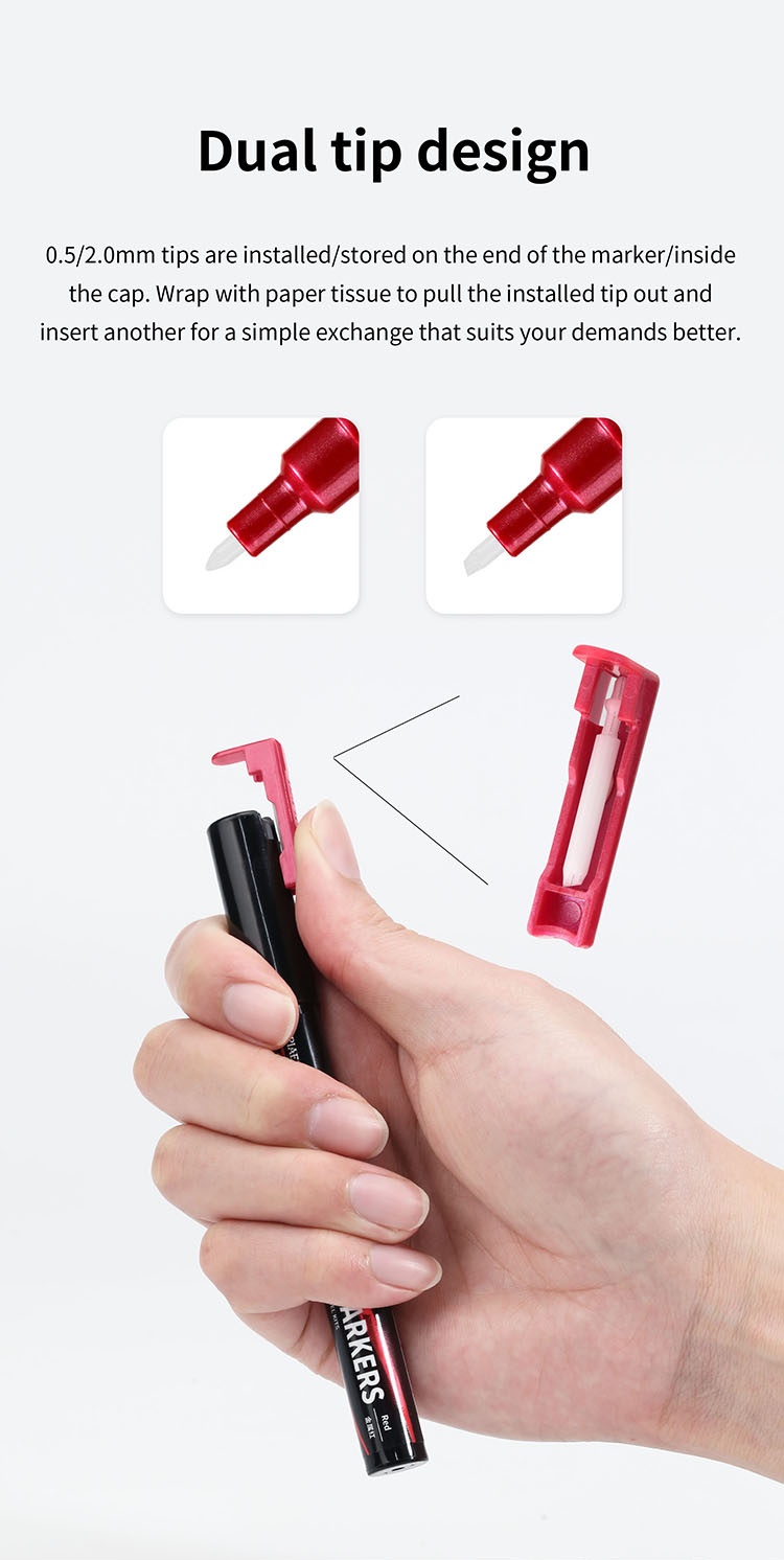 DSPIAE Super Metallic Color Markers