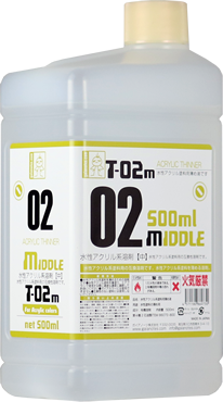 Gaianotes Acrylic Solvent T-02m 500mL