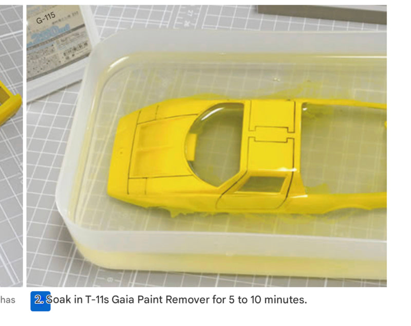 Gaianotes Paint Remover R T-11R 250mL