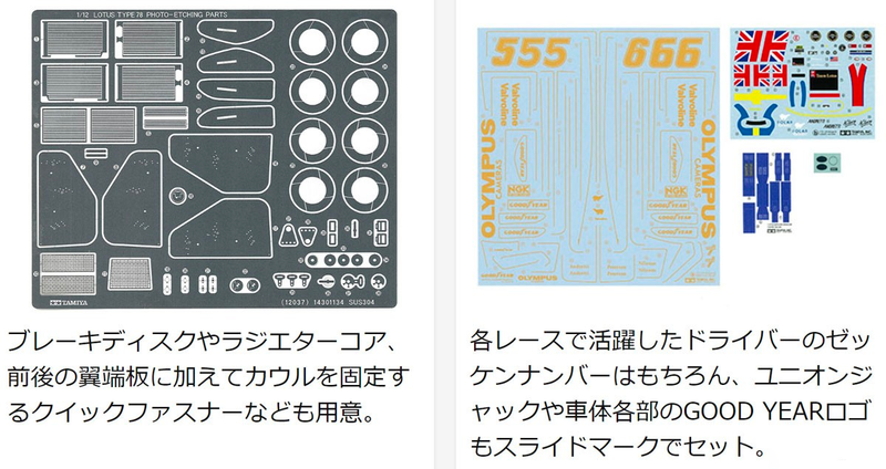 1/12 Lotus Type 78 (Tamiya 1/12 Big Scale Series No.37)