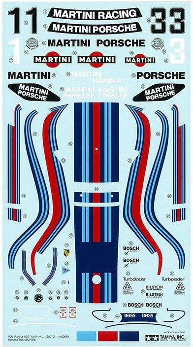 1/20 Porsche 935 Martini (Tamiya Grand Prix Colleciton 70)